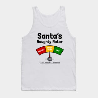 Santa's Naughty Meter Tank Top